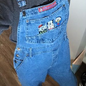 Vintage Disney Overalls {Mickey, Donald, Goofy}